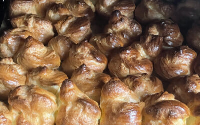 Les profiteroles au chocolat