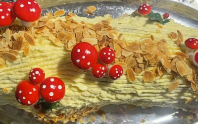 La bûche aux amandes